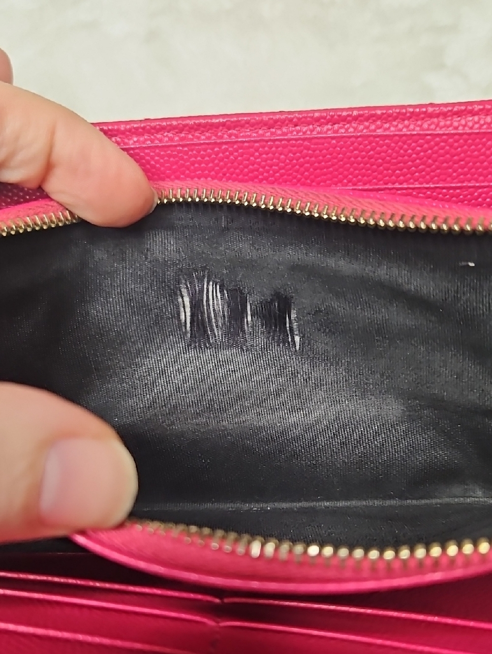 YSL Long Quilted Wallet - Picture 16 of 16